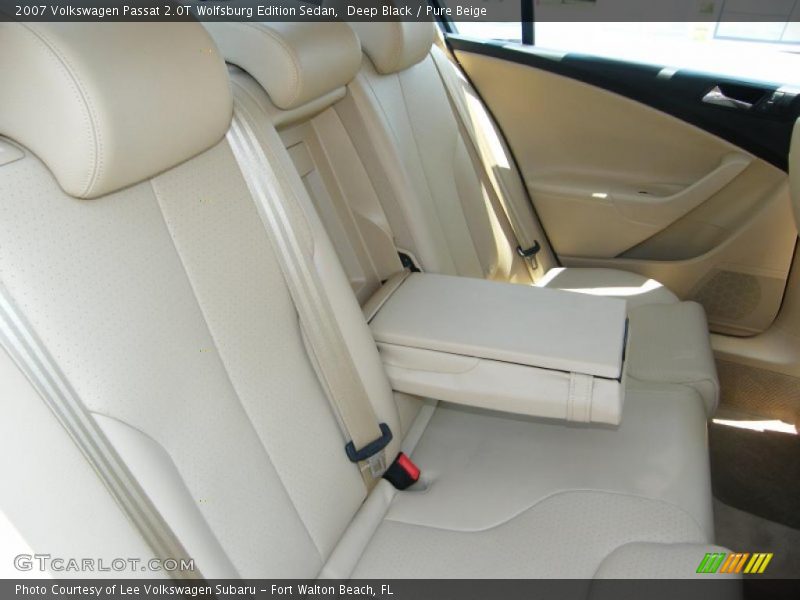 Deep Black / Pure Beige 2007 Volkswagen Passat 2.0T Wolfsburg Edition Sedan