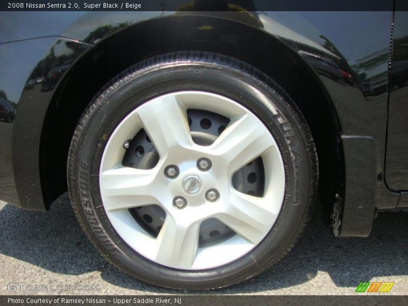Super Black / Beige 2008 Nissan Sentra 2.0