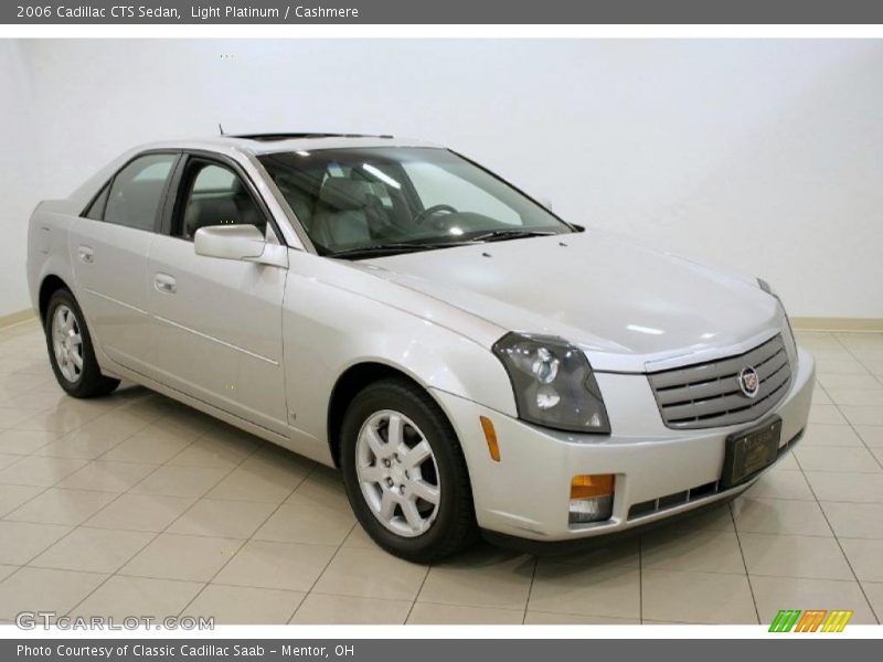 Light Platinum / Cashmere 2006 Cadillac CTS Sedan