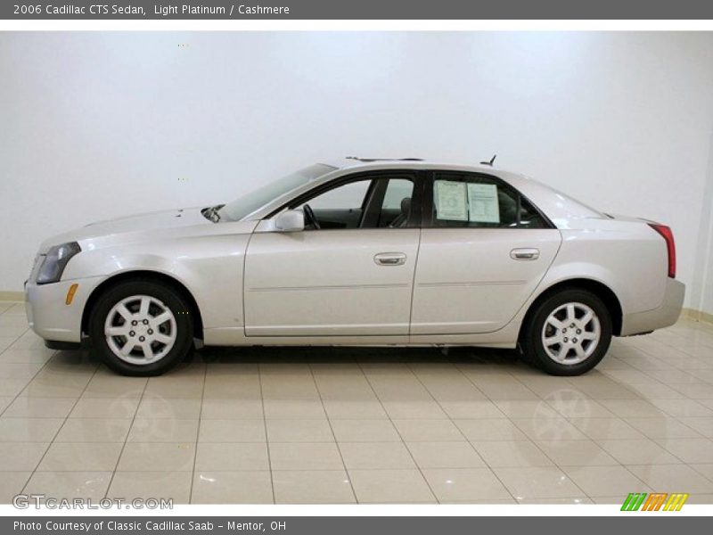 Light Platinum / Cashmere 2006 Cadillac CTS Sedan