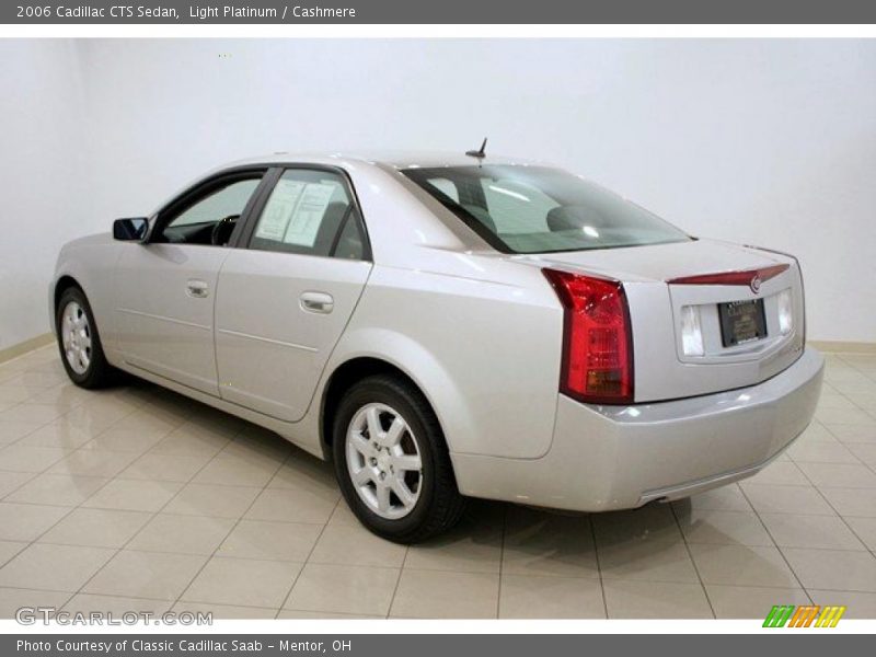 Light Platinum / Cashmere 2006 Cadillac CTS Sedan