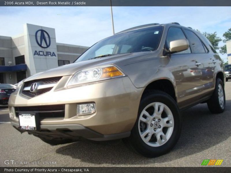 Desert Rock Metallic / Saddle 2006 Acura MDX
