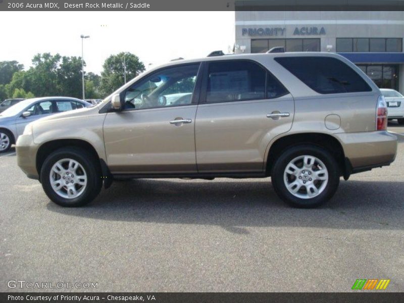 Desert Rock Metallic / Saddle 2006 Acura MDX