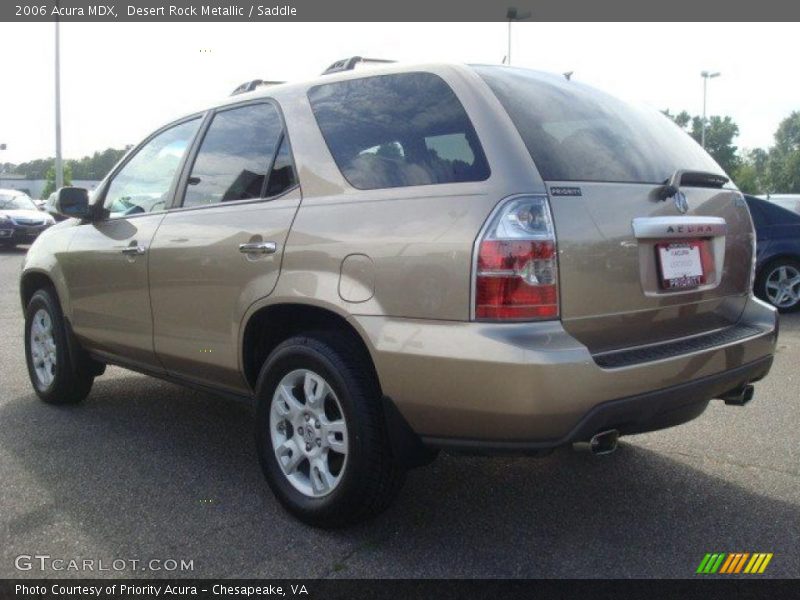 Desert Rock Metallic / Saddle 2006 Acura MDX