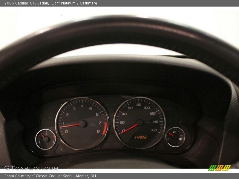 Light Platinum / Cashmere 2006 Cadillac CTS Sedan