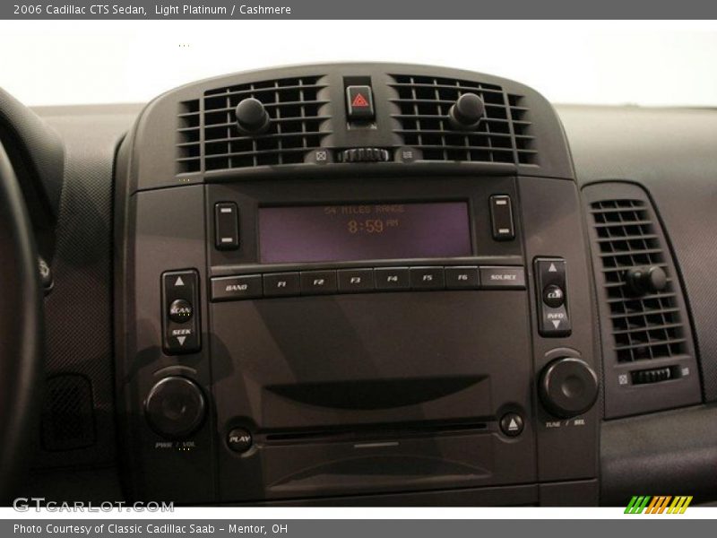 Light Platinum / Cashmere 2006 Cadillac CTS Sedan