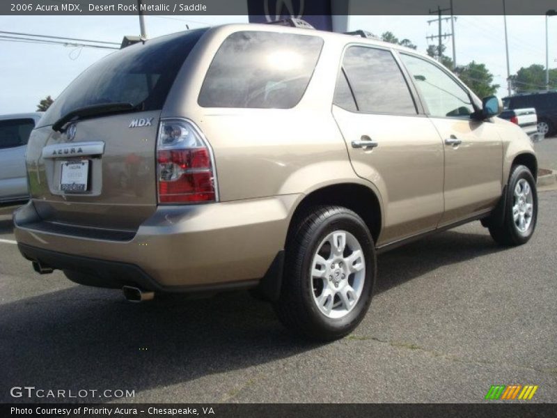 Desert Rock Metallic / Saddle 2006 Acura MDX