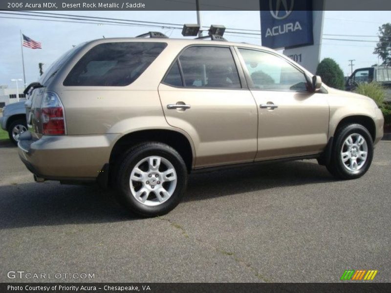 Desert Rock Metallic / Saddle 2006 Acura MDX