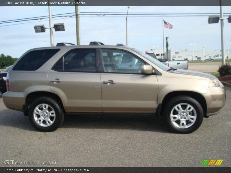 Desert Rock Metallic / Saddle 2006 Acura MDX