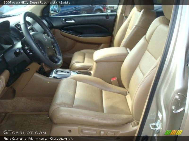 Desert Rock Metallic / Saddle 2006 Acura MDX