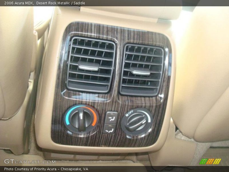 Desert Rock Metallic / Saddle 2006 Acura MDX