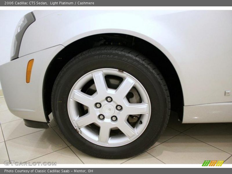 Light Platinum / Cashmere 2006 Cadillac CTS Sedan