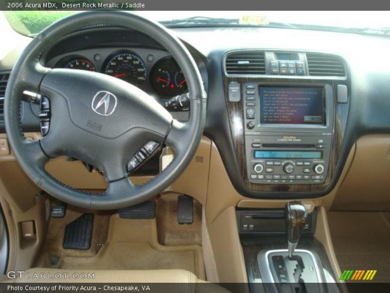 Desert Rock Metallic / Saddle 2006 Acura MDX