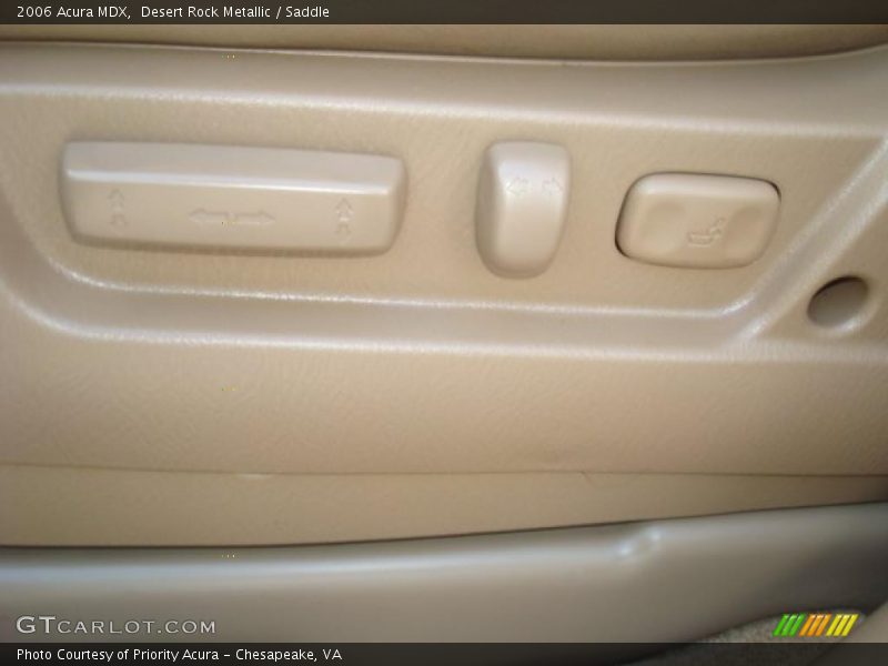 Desert Rock Metallic / Saddle 2006 Acura MDX