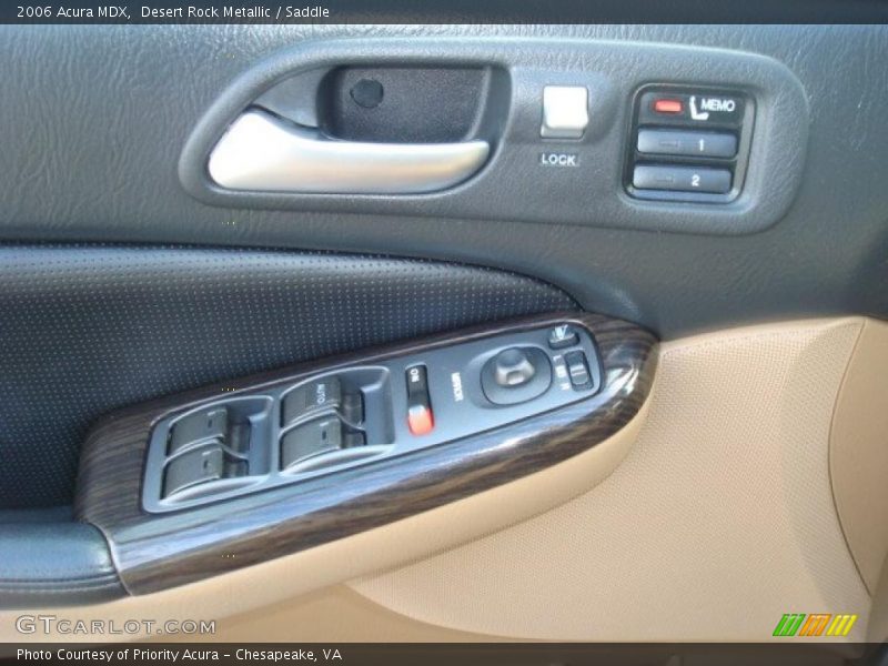 Desert Rock Metallic / Saddle 2006 Acura MDX