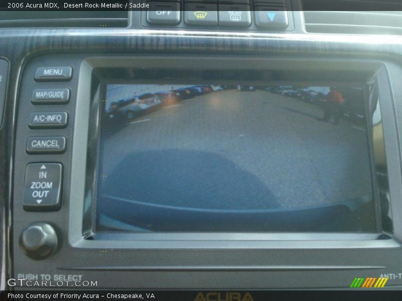 Desert Rock Metallic / Saddle 2006 Acura MDX