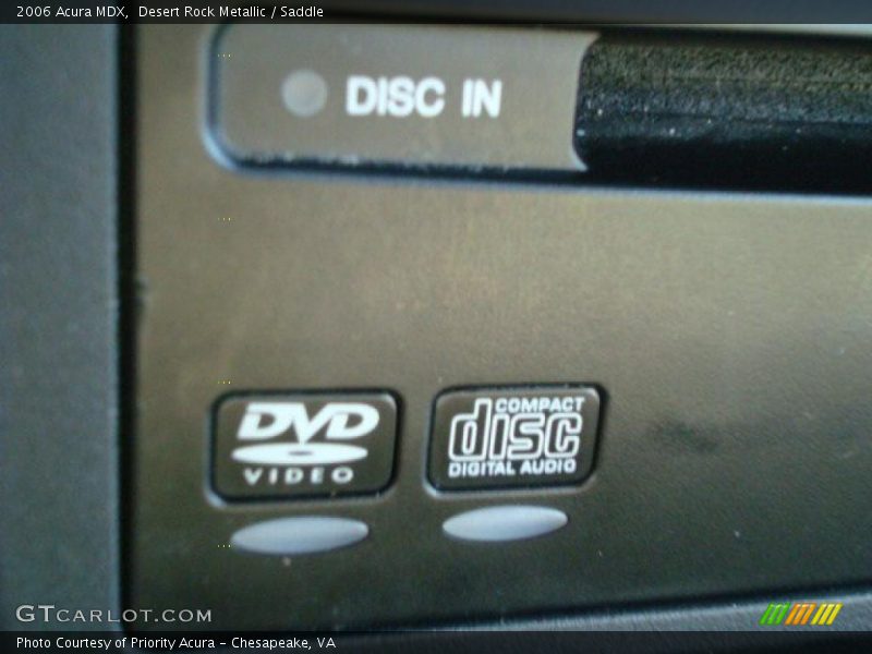 Desert Rock Metallic / Saddle 2006 Acura MDX
