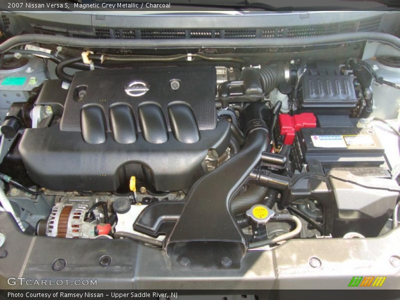 Magnetic Grey Metallic / Charcoal 2007 Nissan Versa S