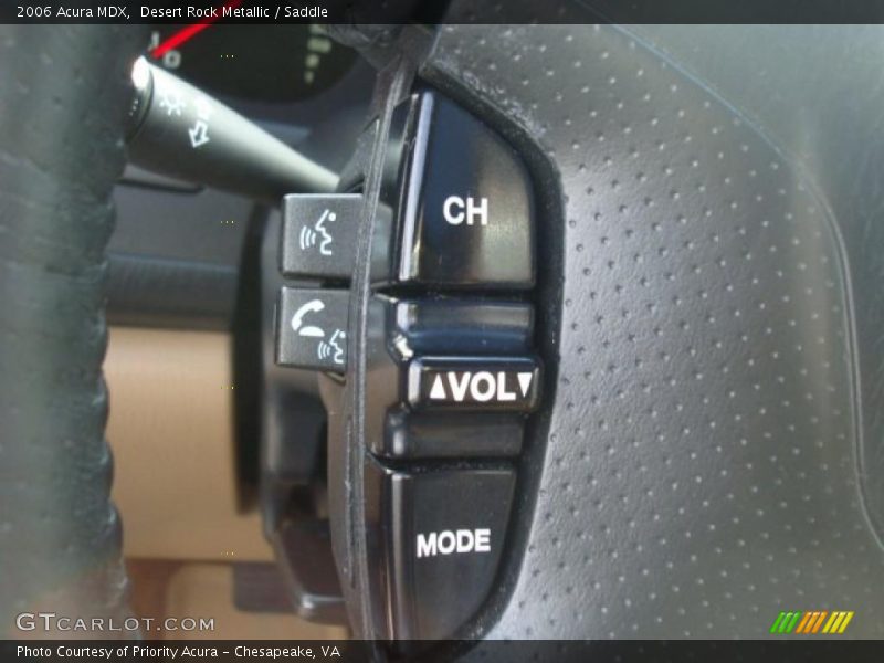 Desert Rock Metallic / Saddle 2006 Acura MDX