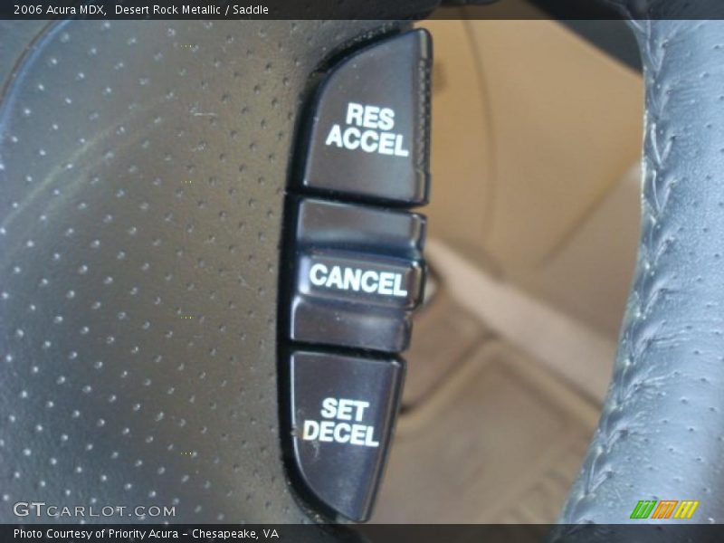 Desert Rock Metallic / Saddle 2006 Acura MDX