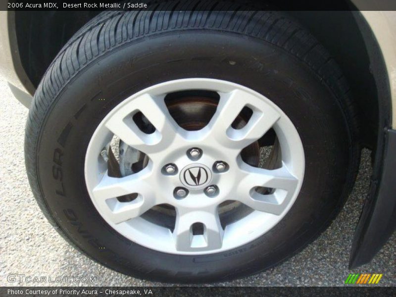 Desert Rock Metallic / Saddle 2006 Acura MDX
