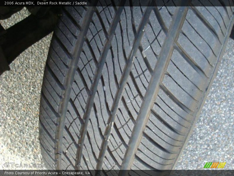 Desert Rock Metallic / Saddle 2006 Acura MDX