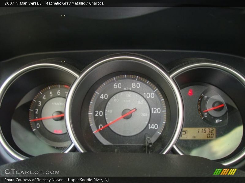 Magnetic Grey Metallic / Charcoal 2007 Nissan Versa S