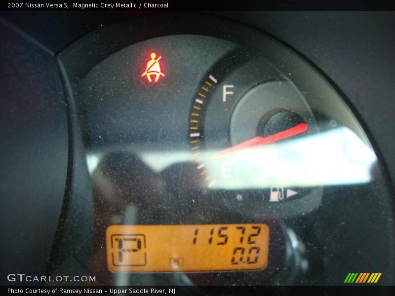 Magnetic Grey Metallic / Charcoal 2007 Nissan Versa S