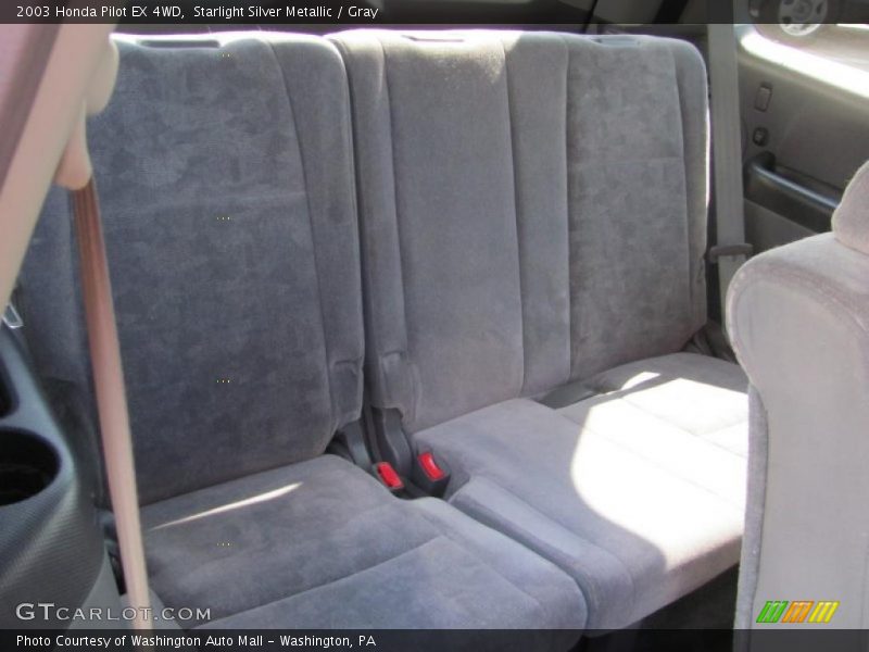 Starlight Silver Metallic / Gray 2003 Honda Pilot EX 4WD