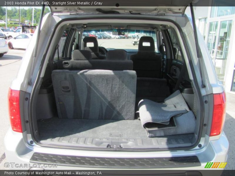 Starlight Silver Metallic / Gray 2003 Honda Pilot EX 4WD