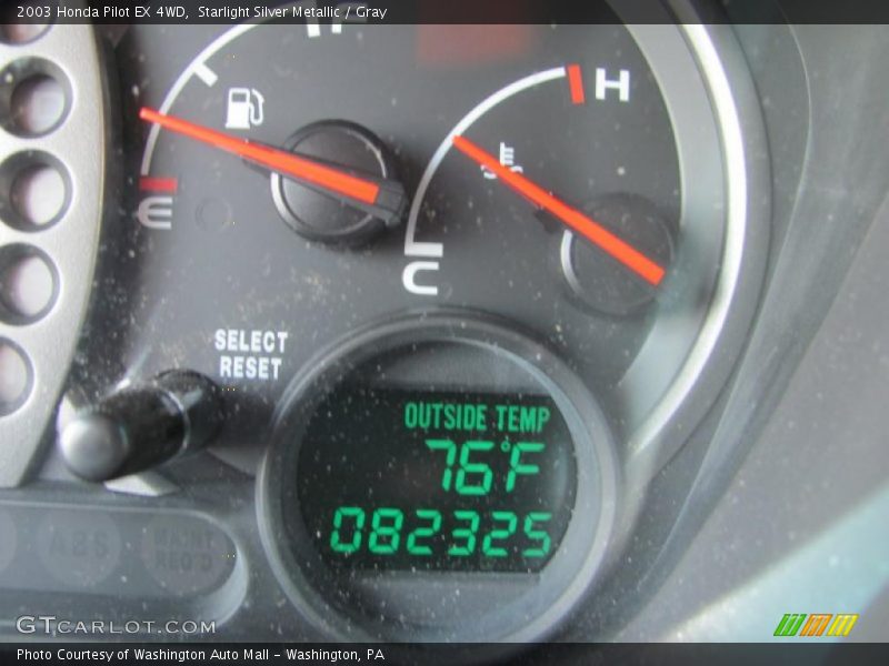 Starlight Silver Metallic / Gray 2003 Honda Pilot EX 4WD