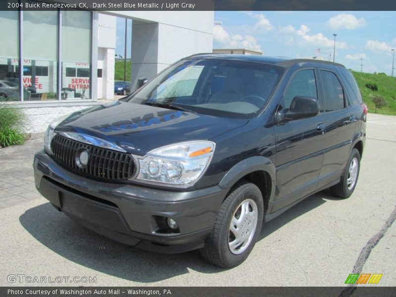 Dark Steel Blue Metallic / Light Gray 2004 Buick Rendezvous CX