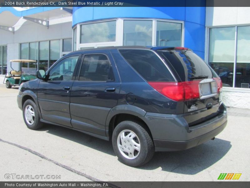 Dark Steel Blue Metallic / Light Gray 2004 Buick Rendezvous CX