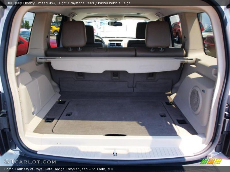Light Graystone Pearl / Pastel Pebble Beige 2008 Jeep Liberty Limited 4x4
