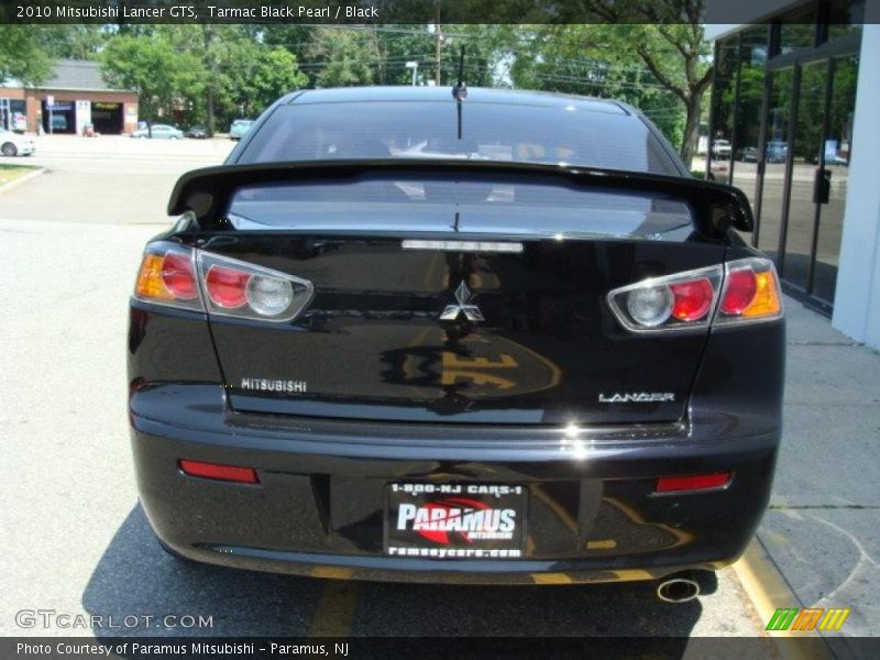 Tarmac Black Pearl / Black 2010 Mitsubishi Lancer GTS