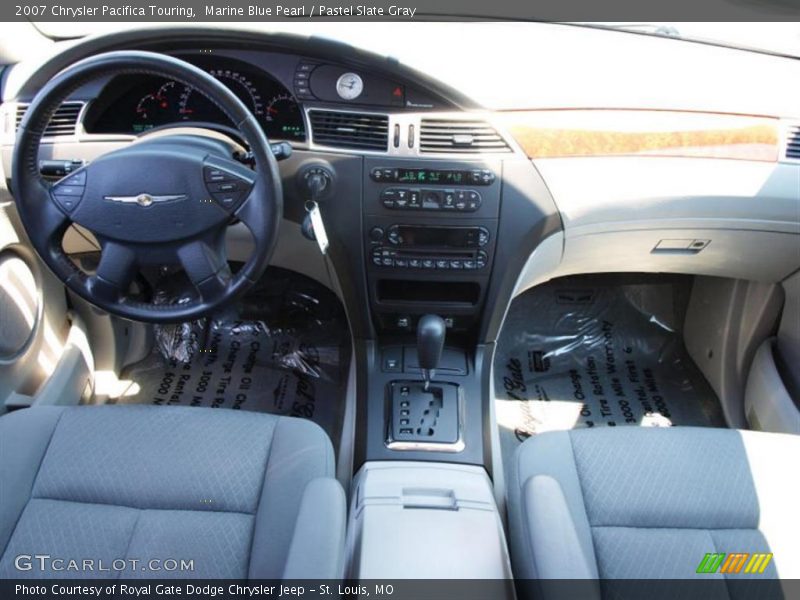 Marine Blue Pearl / Pastel Slate Gray 2007 Chrysler Pacifica Touring
