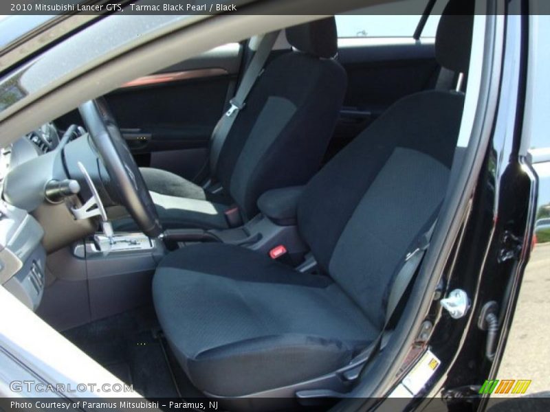 Tarmac Black Pearl / Black 2010 Mitsubishi Lancer GTS