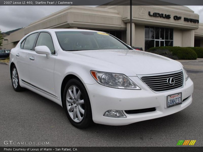 Starfire Pearl / Cashmere 2007 Lexus LS 460
