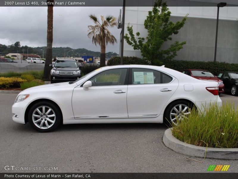 Starfire Pearl / Cashmere 2007 Lexus LS 460