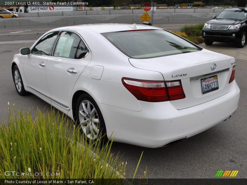 Starfire Pearl / Cashmere 2007 Lexus LS 460