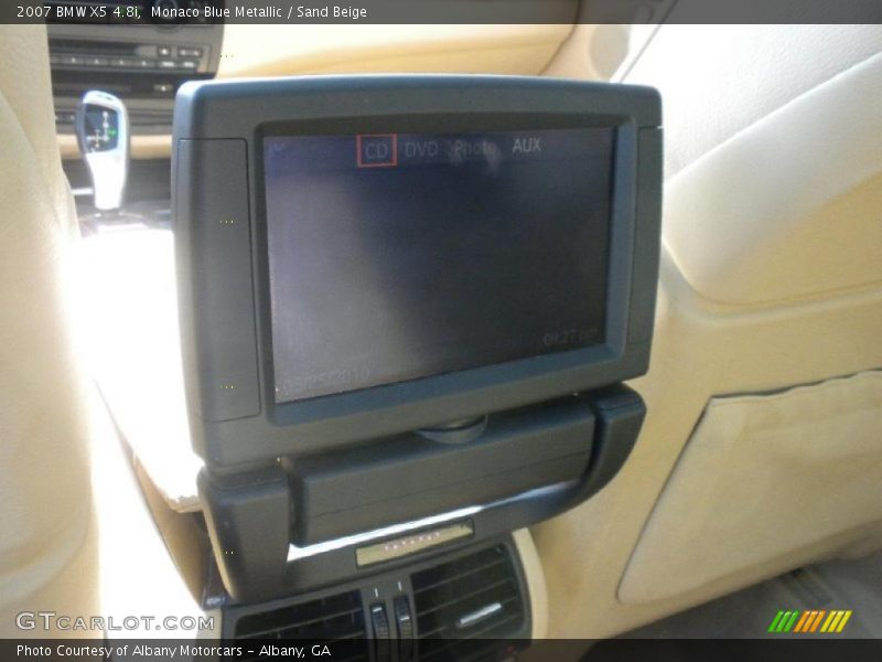 Monaco Blue Metallic / Sand Beige 2007 BMW X5 4.8i