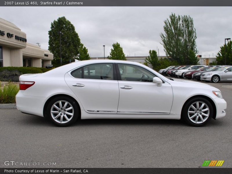 Starfire Pearl / Cashmere 2007 Lexus LS 460