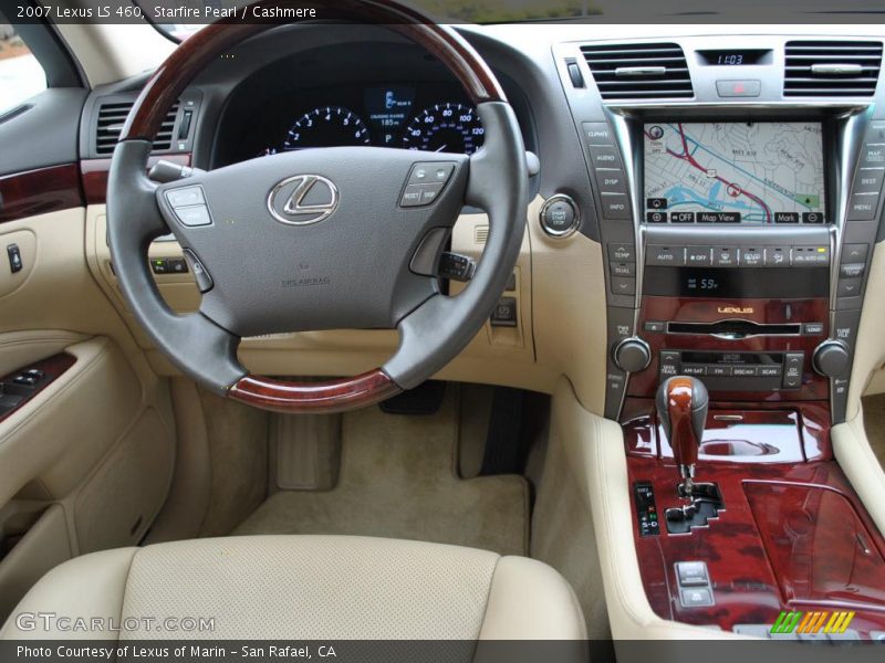 Starfire Pearl / Cashmere 2007 Lexus LS 460