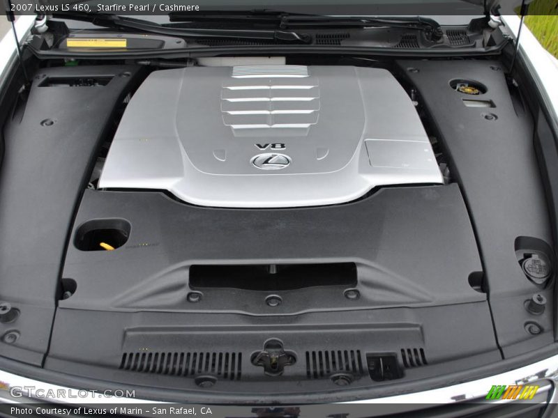 Starfire Pearl / Cashmere 2007 Lexus LS 460