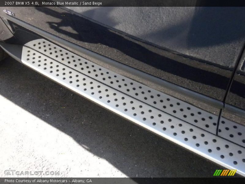 Monaco Blue Metallic / Sand Beige 2007 BMW X5 4.8i