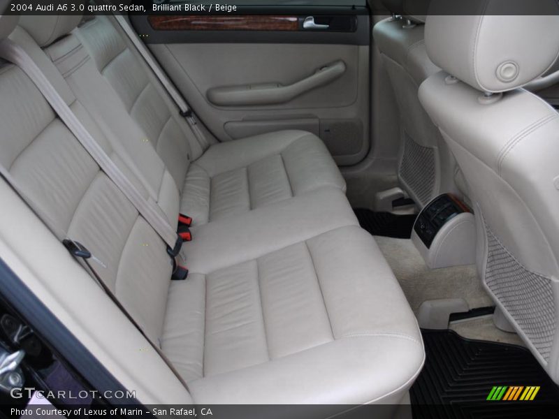 Brilliant Black / Beige 2004 Audi A6 3.0 quattro Sedan