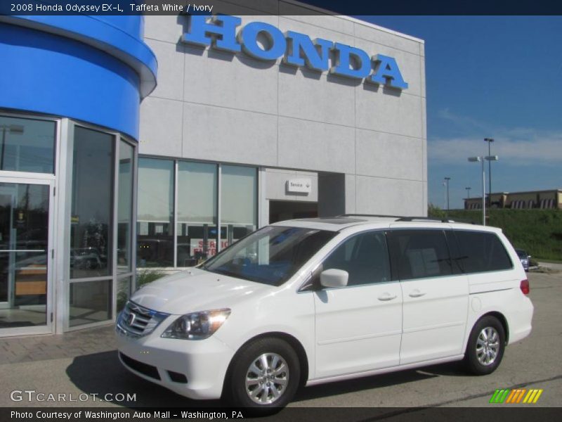 Taffeta White / Ivory 2008 Honda Odyssey EX-L