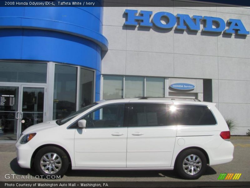 Taffeta White / Ivory 2008 Honda Odyssey EX-L