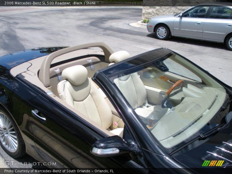 Black / Stone 2006 Mercedes-Benz SL 500 Roadster