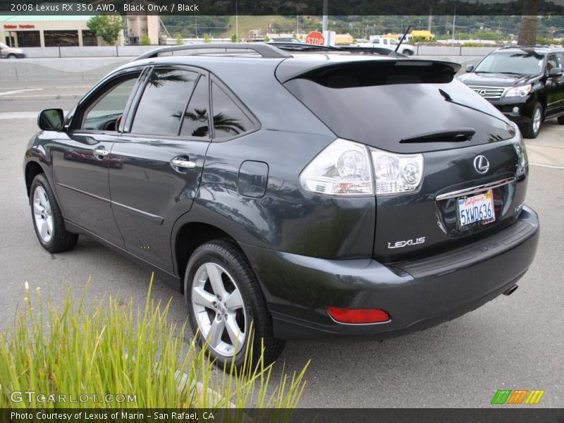 Black Onyx / Black 2008 Lexus RX 350 AWD